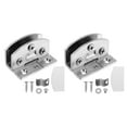 thumbnail image 1 of 2pcs Non-perforated Glass Hinge Practical Glass Door Hinge Cabinet Door Hinge, 1 of 8
