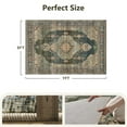 thumbnail image 5 of SIXHOME 5'x7' Area Rugs for Living Room Vintage Distressed Area Rugs for Bedroom Office Dining Room Machine Washable Indoor Rugs Green, 5 of 7