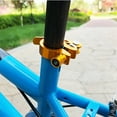 thumbnail image 5 of Wanyifa Aluminum Alloy Seatpost Clamp,Quick Release Bicycle Seatpost Clamp 31.8/34.9 mm,34.9mm,Gold, 5 of 7