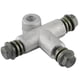 thumbnail image 4 of Adaptador De Manguera De Freno De 3 Vías De 10 Mm Conector De Manguera En T De Línea De Freno Hidráulico De Motocicleta Adaptador En T De Acoplamiento De Tubería De Metal Para Vehículos Todo Terreno Minnieouse VI004902-00, 4 of 7