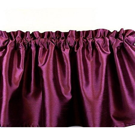Yellow Faux Pearl - Faux Silk Dupioni Window Valance