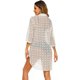 thumbnail image 5 of Traje de baño para mujer Camisa para cubrir la playa Bikini Ropa de playa Traje de baño Vestido para cubrir la playa, B-blanco-delgado, S Feliz Sencillez, 5 of 5