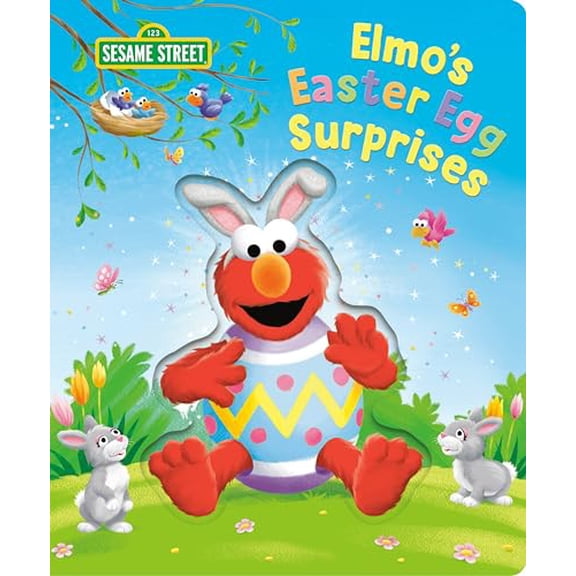 Pre-Owned Elmo's Easter Egg Surprises (Sesame Street) (Sesame Street Board Books) Paperback