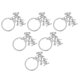 thumbnail image 1 of FUTUREORYY 6Ud Llavero Graduación Plata Souvenir Duradero Regalo Recuerdo Clase 2026, 1 of 8