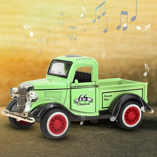 Coche de juguete con retroceso, coche de juguete con luz y sonido de aleación, coche de juguete con diseño revolucionario