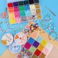 thumbnail image 6 of Tivamiko 8378Pcs DIY Bracelets Making Kit with Clay Beads(6mm&3mm), Handcraft Necklace&Jewelry Making Kit for Girls Ages 6-12, 6 of 6