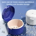 thumbnail image 4 of Vikakiooze Denture Bath Case,Leak Proof Denture Bath Cup with Strainer Basket for Home or Travel Denture Cleaning, 4 of 6