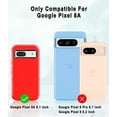 thumbnail image 6 of Petocase for Google Pixel 8A Case,Shockproof Dust/Drop Proof 3-Layer Protection [Without Screen Protector] Rugged Heavy Duty Cover Case for Google Pixel 8A, Red, 6 of 7