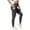 Grey, variant on Women's Seamless High Waist Scrunch Leggings, Butt Lift Tummy Control Yoga Pants for Women, Tight Fit Peach Hip Workout Leggings with Side Pocket for Fitness, Gym and Daily Wear Black