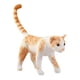 thumbnail image 2 of Peluche de gato de 35 cm, realista, para abrazar amarillo, 2 of 9