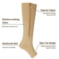 thumbnail image 5 of 3 Pairs Medical Sport Compression Socks - 15-20mmhg Graduated Knee-High Support for Men & Women, Ideal for Soccer, Running, and Nurses, 5 of 6