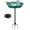 Green, variant on SPECSTAR Bird Bath with Solar Fountain for Outside, Weather-Resistant ABS Birdbath Bowl with Solar Powered Pump, Metal Ground Stake for Outdoor, Garden, 1.45 Gallons, Copper