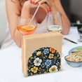 thumbnail image 3 of Yayeee Napkin Holder for Table Kitchen Paper Tissue Organization, Navy Floral Pattern, 3 of 8