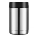 thumbnail image 1 of Cerveza de acero inoxidable Taza de conservación en frío de 12 oz de doble pared con aislamiento al vacío Lata de bebidas Enfriador de botellas de bebidas Advancent HA8533-00B, 1 of 7