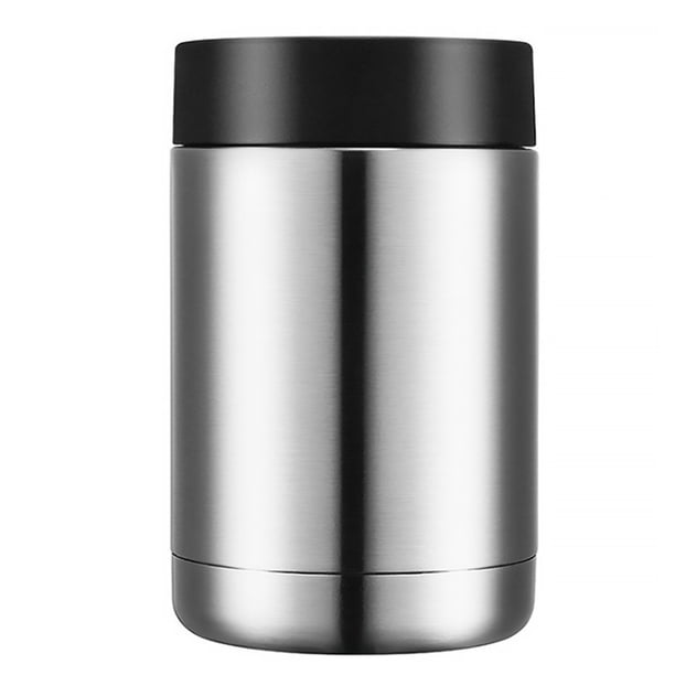 Cerveza de acero inoxidable Taza de conservación en frío de 12 oz de doble pared con aislamiento al vacío Lata de bebidas Enfriador de botellas de bebidas sidaley HA8533-00B
