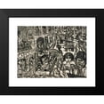 thumbnail image 2 of John Christensen 24x19 Black Modern Framed Museum Art Print Titled - Street Life at Norrebro (1946 - 1949), 2 of 5