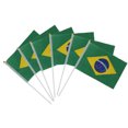 thumbnail image 4 of MasteelfCA 12pcs Mini Flags Handwaving flag Brazil Brazilian National Flags Hand Waving Flags Plastic, 4 of 8