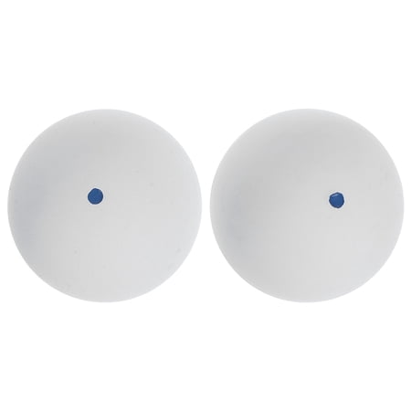 CTIRCHIU Balls Single White Rubber Hand Eye Coordination Training For Beginners 2Pcs