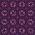 thumbnail image 1 of Ahgly Company Machine Washable Indoor Square Transitional Dark Magenta Purple Area Rugs, 4' Square, 1 of 7