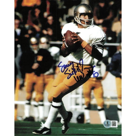 Sonny Sixkiller Autographed 8x10 Photo Washington Huskies Beckett BAS QR #BS36893