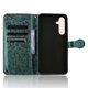 thumbnail image 4 of Funda de piel con estampado de lunares y billetera para Samsung Galaxy A55 5G - Plateada s202412245585, 4 of 5