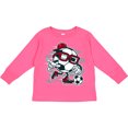 thumbnail image 3 of Inktastic Soccer Ball Boys or Girls Long Sleeve Toddler T-Shirt, 3 of 5
