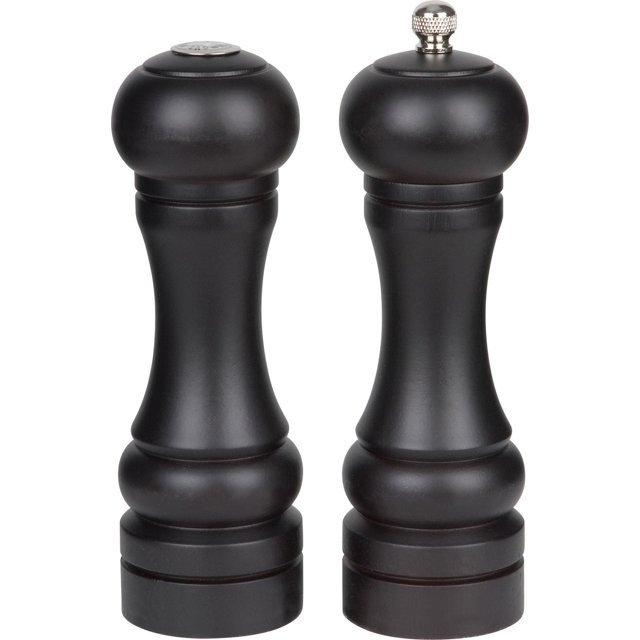 Trudeau Maison Seville 6-inch Pepper Mill and Salt Shaker Set