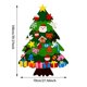thumbnail image 3 of Set De Árbol De Navidad Diy Con Adornos Para Niños Regalos De Navidad Adorno Para Colgar En La Puerta O La Pared Árbol De Navidad Con Accesorios, 3 of 8