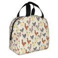 thumbnail image 2 of Fotbe Funny Chicken Bolsa Térmica con Estampado y Forro de Aluminio Grueso Bolsa de Almuerzo con Bolsillo Frontal para Hombres y Mujeres, Ideal para Trabajo, Escuela, 2 of 8