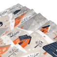 thumbnail image 3 of Yayeee Shower Curtain with Hooks 72"x72" Waterproof Fabric Bathroom Hanging Decor, Cartoon Gray Houses, 3 of 5