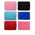 thumbnail image 4 of Bolsa para computadora portátil de 13 pulgadas, funda protectora para iPad de 14 pulgadas y 15,6 pulgadas, bolsa para tableta con cremallera, material de buceo, bolsa con forro para computadora, 4 of 6