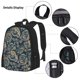 thumbnail image 3 of Fotbe Indian Paisley 2 Set Escolar 3 en 1 para Niños - Mochila Duradera con Lonchera Aislante y Estuche para Lápices - Mochila Escolar para Niños y Niñas, 3 of 7