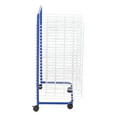Sprogs Art Drying Rack (23 3/4" W x 17 1/2" D x 38" H) Blue/White