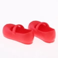 thumbnail image 4 of 1/6 Dolls Shoes Dancing Shoes Cinturón Pisos Sandalias Para Para rojo CUTICAT Zapatos de muñeca de moda de 12 pulgadas, 4 of 8