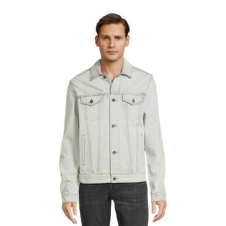USA製 Wrangler white trucker jacket Wrangler Men's Denim Trucker Jacket - Walmart.com