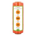thumbnail image 4 of PSBM Pre-Stretch Wrap 15 Inch x 1476 Feet 8 Rolls 30 Gauge Orange Plastic Tinted Hand Shrink Film for Pallet Moving Packing and Wrapping, 4 of 10