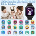 thumbnail image 5 of Vakzovy Waterproof Smart Watch for Kids with 32 Games Dual Camera Video Habit Tracking Music Player Pedometer Screen Protectors Lanyard, HD Touchscreen Kids Watch Toy Birthday Gift for 3-12 Year Old, 5 of 9