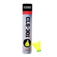 thumbnail image 2 of Konex CLS - 301 Plastic Shuttlecock Vol Stable & Récupération Rapide Jaune, Lot de 10, 2 of 5