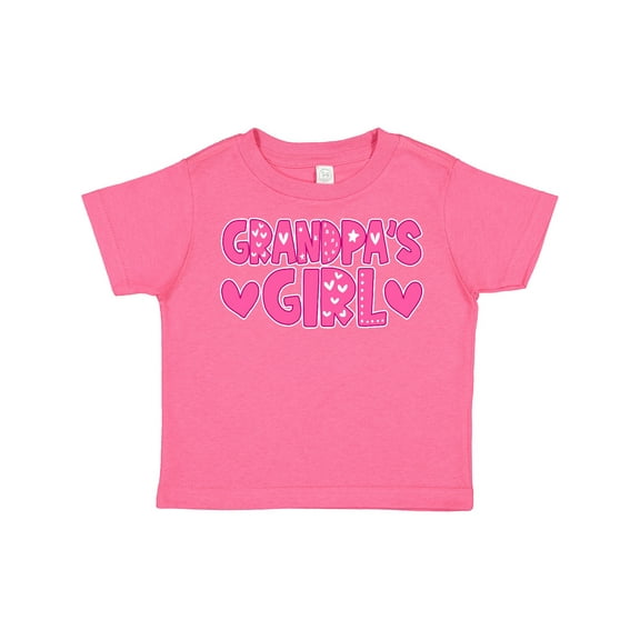 Inktastic Grandpas Girl Granddaughter Girls Toddler T-Shirt