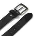 thumbnail image 3 of Men's Handmade Genuine Solid Buffalo Leather Belt Black Colour, 28" To 32" Waist Adjustable, 3 of 5