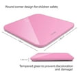 thumbnail image 2 of VisionTechShop S Body High Precision Ultra Wide Digital Body Weight Bathroom Scale up to 396lb/180kg, Super-Clear Large LED Display,"Step-On" Technology, Pink, 2 of 4