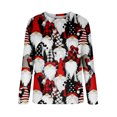 thumbnail image 4 of Pntutb, camisas informales de manga larga para mujer, sudadera de cuello redondo con estampado navideño, jersey de cuello redondo, tops tipo túnica Pntutb Pntutb-150, 4 of 5