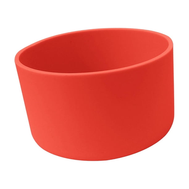 Funda protectora para botella de agua, funda inferior, funda para botella de agua, práctica y práctica. Rojo