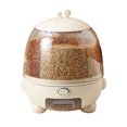 thumbnail image 2 of Distributeur de Riz 5 Grille 360 Degrés Rotatif Grande Capacité Conteneur de Stockage de Grain, 2 of 14