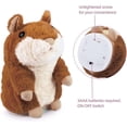 thumbnail image 2 of Dosaele Talking Hamster, Repeats What You Say Plush Animal Toy Electronic Hamster Mouse for Boys, Girls & Baby Gift, 2 of 5