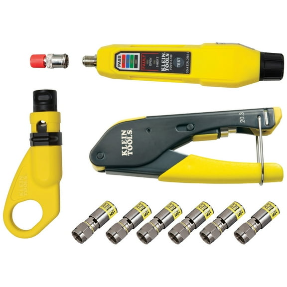 Klein Tools VDV002-818 Coax Installation & Test Kit