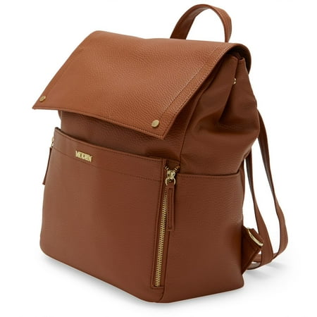 MoDRN Diaper Bag Convertible Backpack, Cognac