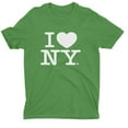 thumbnail image 2 of Men's I Love NY Officially Licensed Adult Unisex Tees White, 2 of 8