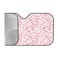 thumbnail image 2 of Bingfone Cute Hand Drawn Hearts Car Windshield Sunshade,Sun Foldable Sun Shield Sun Visor for Car - Small, 2 of 9