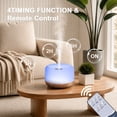 thumbnail image 4 of Fimilo 500ml Aroma Diffuser with 6*10ml Essential Oil with Remote Control for Large Room Home Office Car, Aromatherapy Fragrant Oil Air Humidifier Vaporizer for Gift, 4 of 11